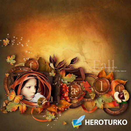 Осенний скрап-набор - Зачарованная осень