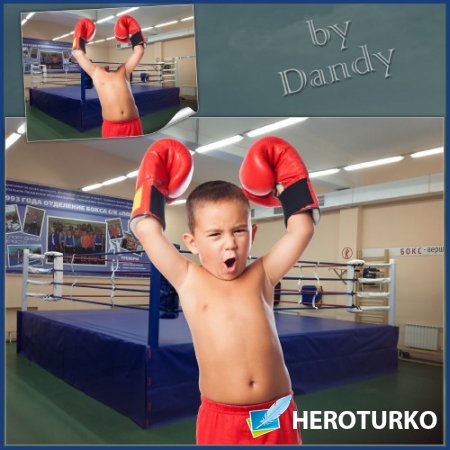 Шаблон для мальчика – Маленький боксер